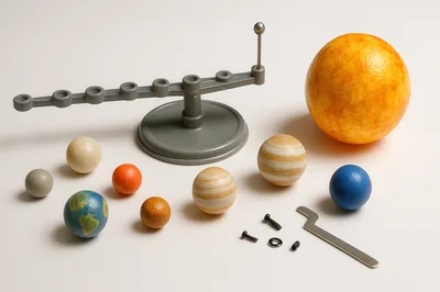 Solar System Model Kit With Planets And Stand