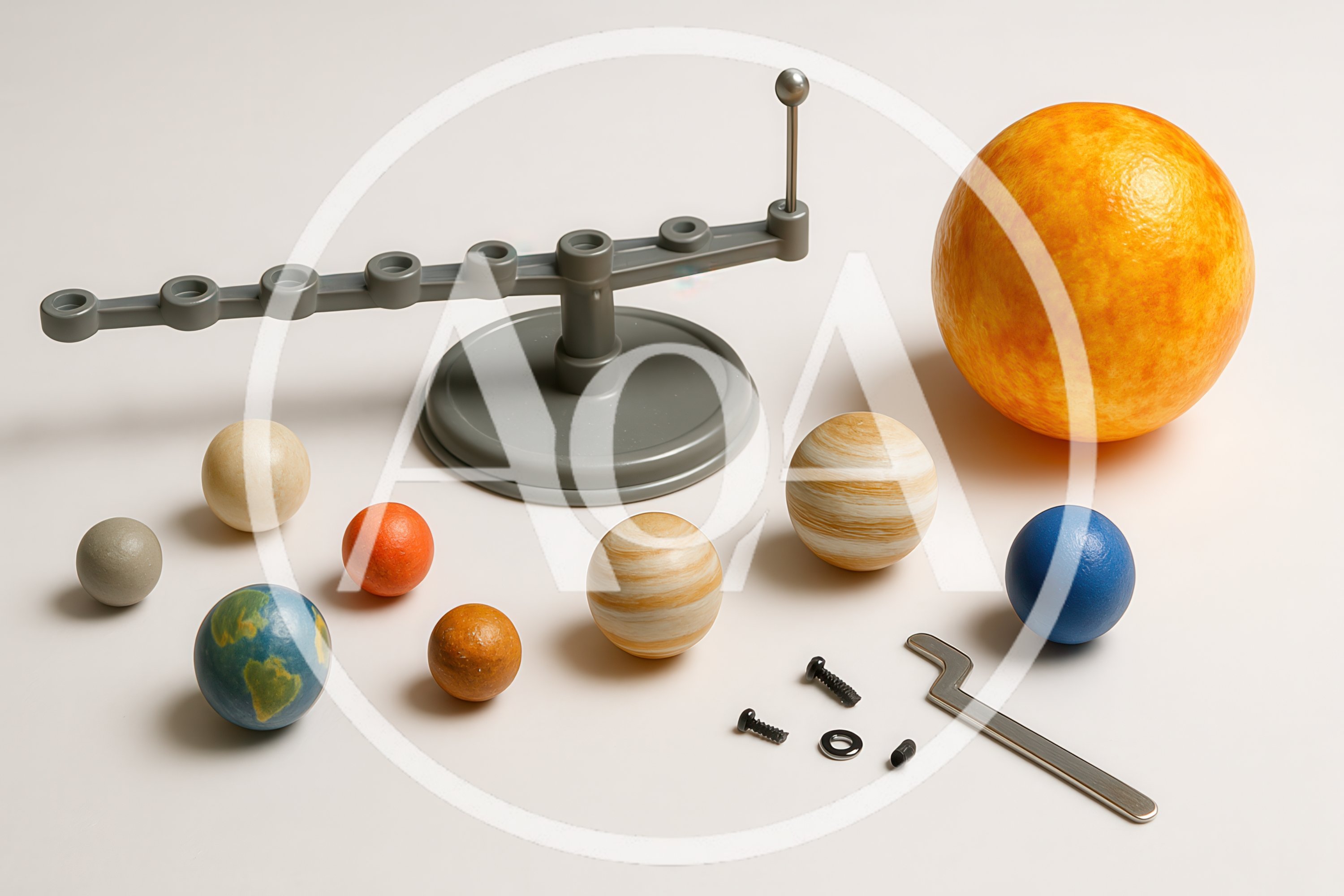 Solar System Model Kit With Planets And Stand