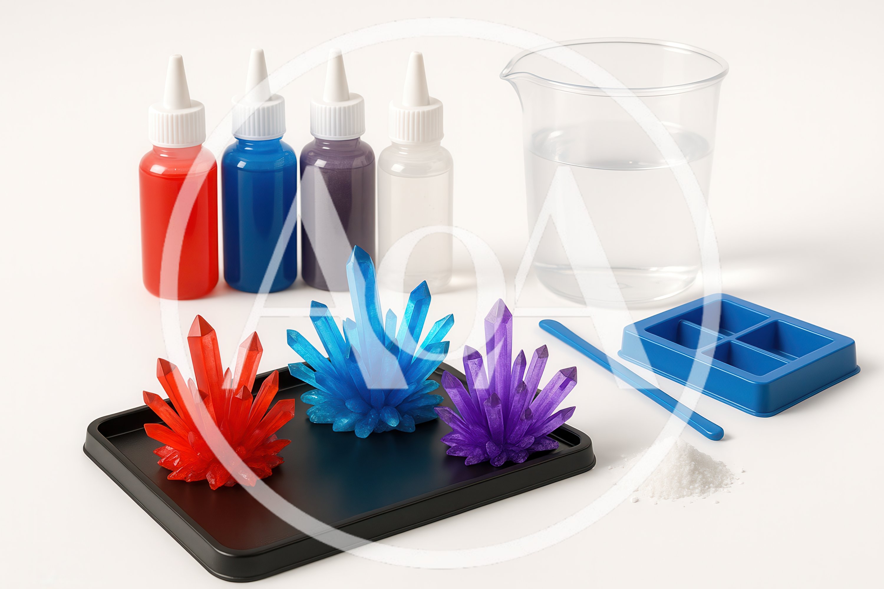 DIY Crystal Growing Science Kit Set