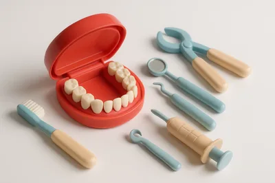 Toy Dental Care Set for Children
