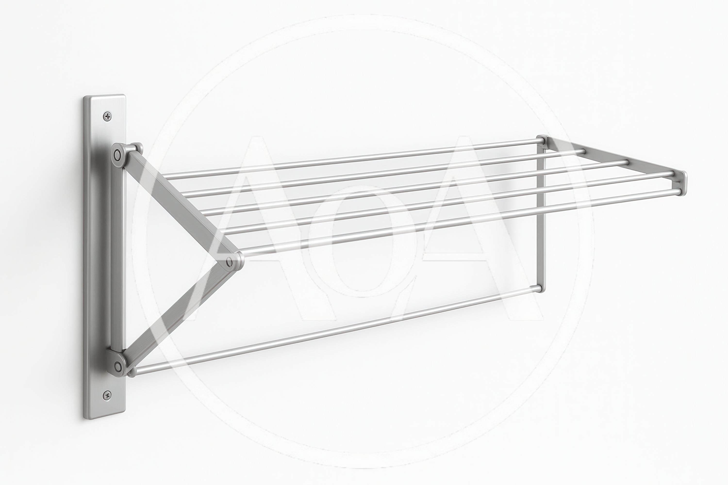 Wall Mounted Metal Towel Rack