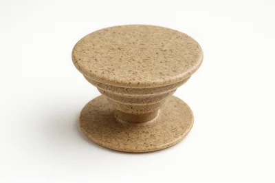 Beige Speckled Collapsible Phone Grip Stand