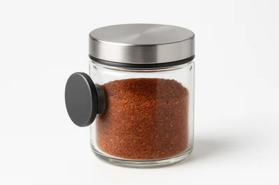 Glass Spice Jar With Magnetic Side Handle