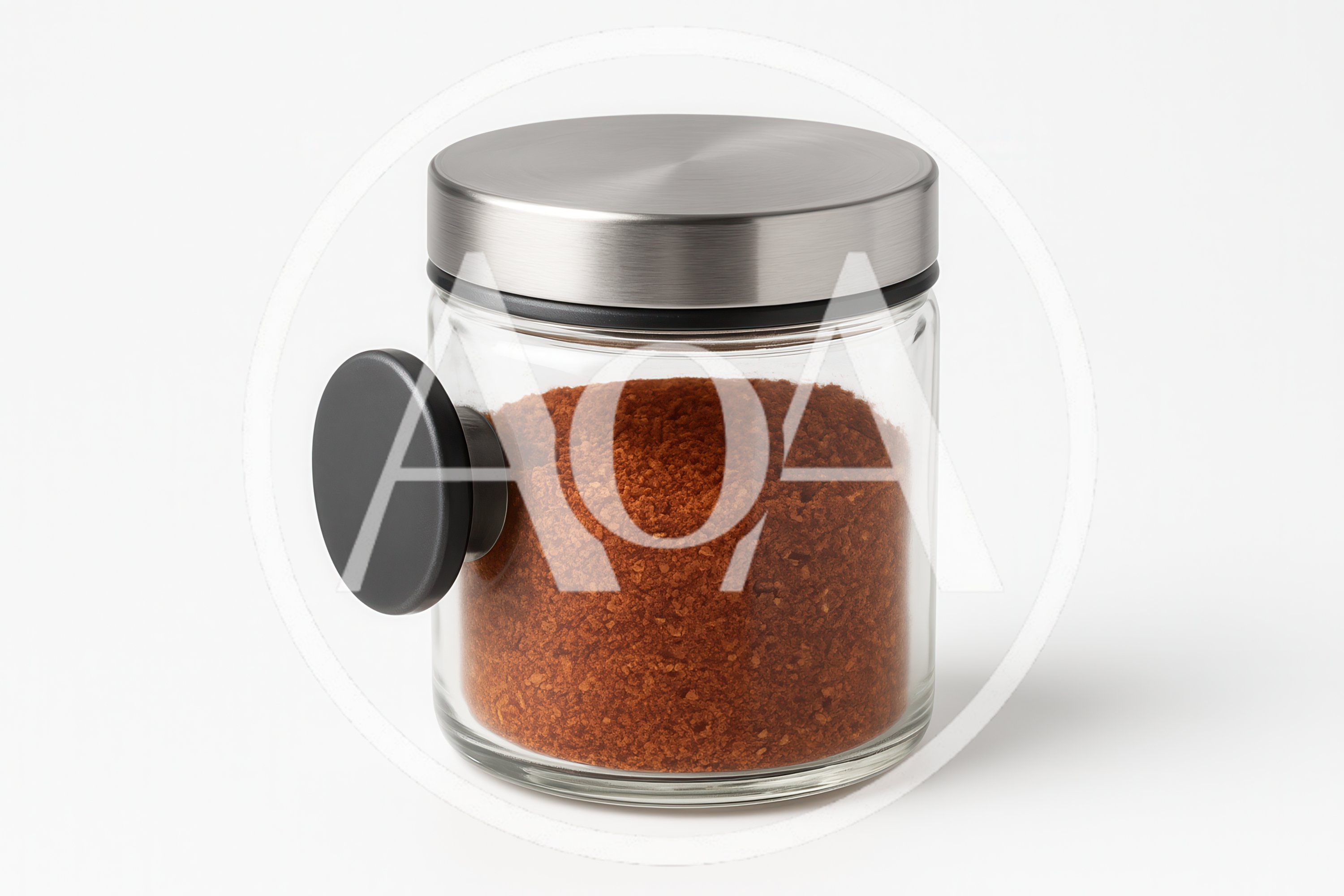 Glass Spice Jar With Magnetic Side Handle