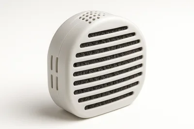 White Portable Air Purifier Device