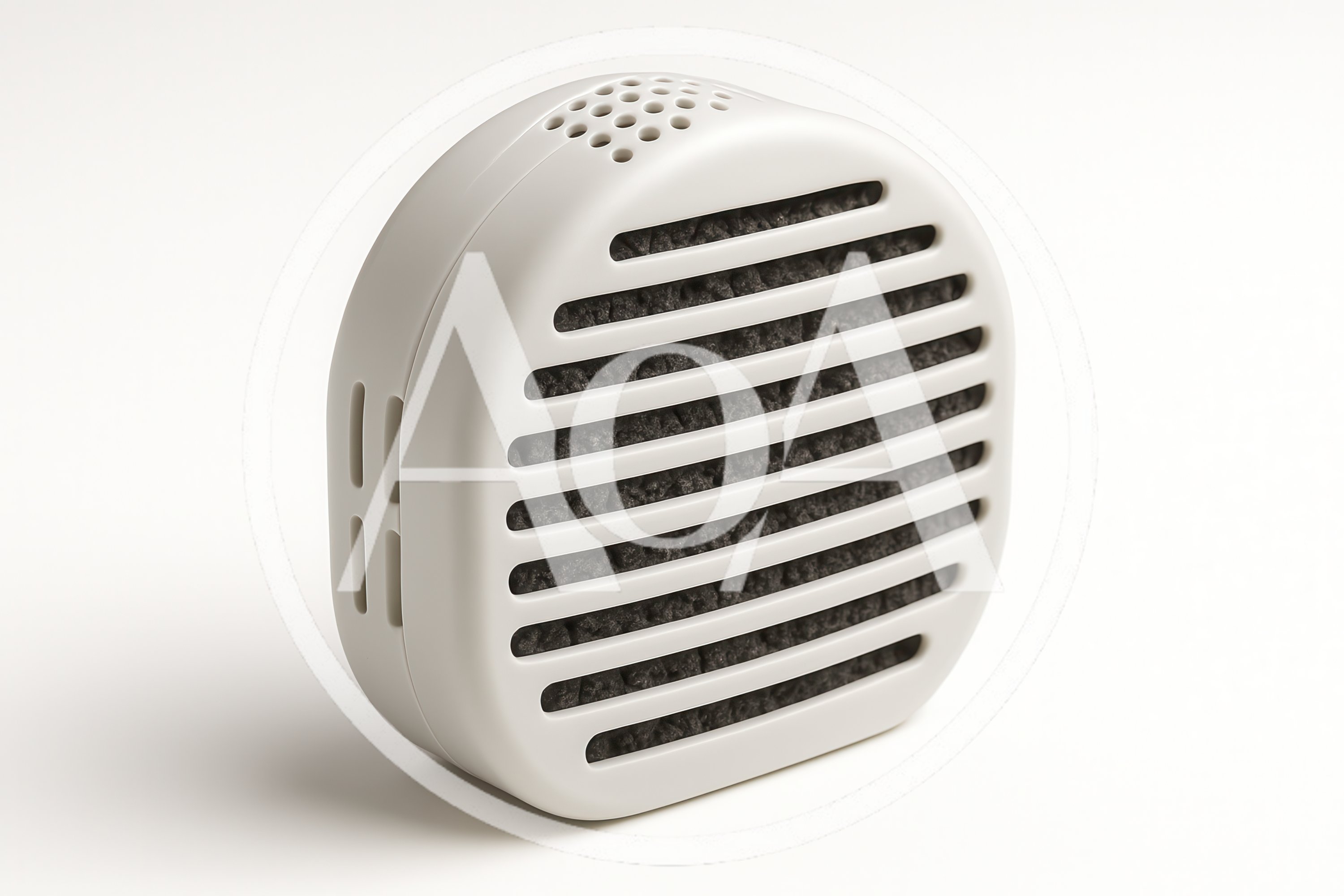 White Portable Air Purifier Device