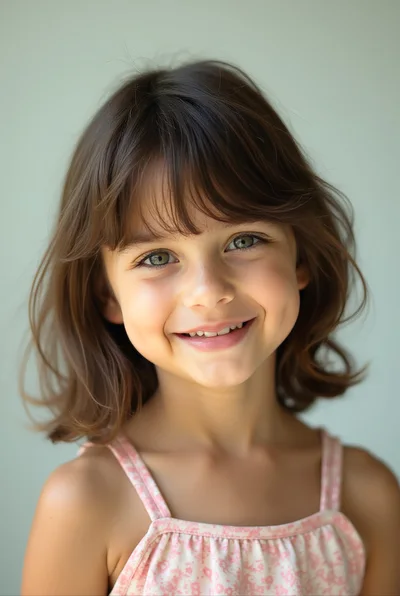 Portrait Of A Smiling Young Girl