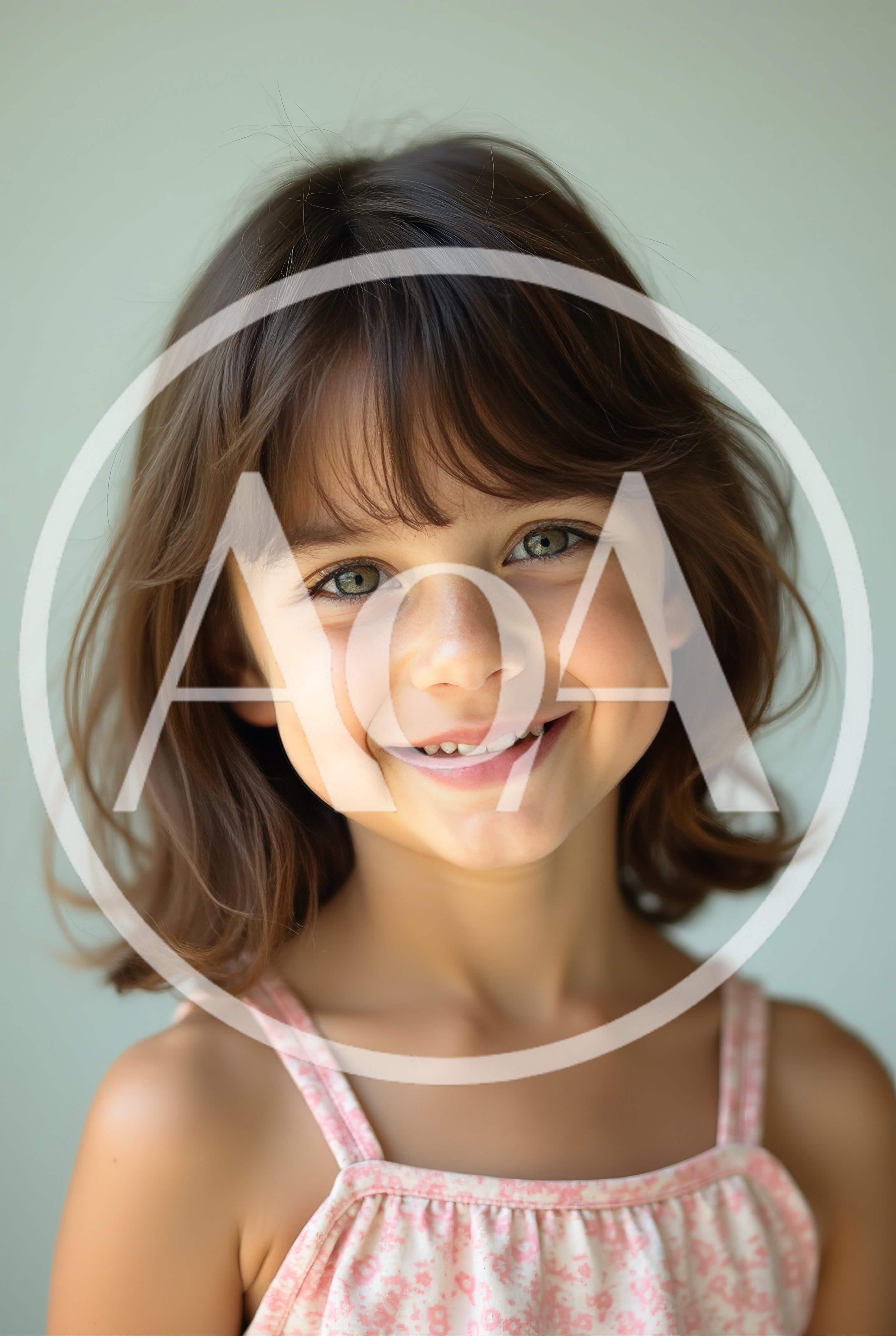 Portrait Of A Smiling Young Girl