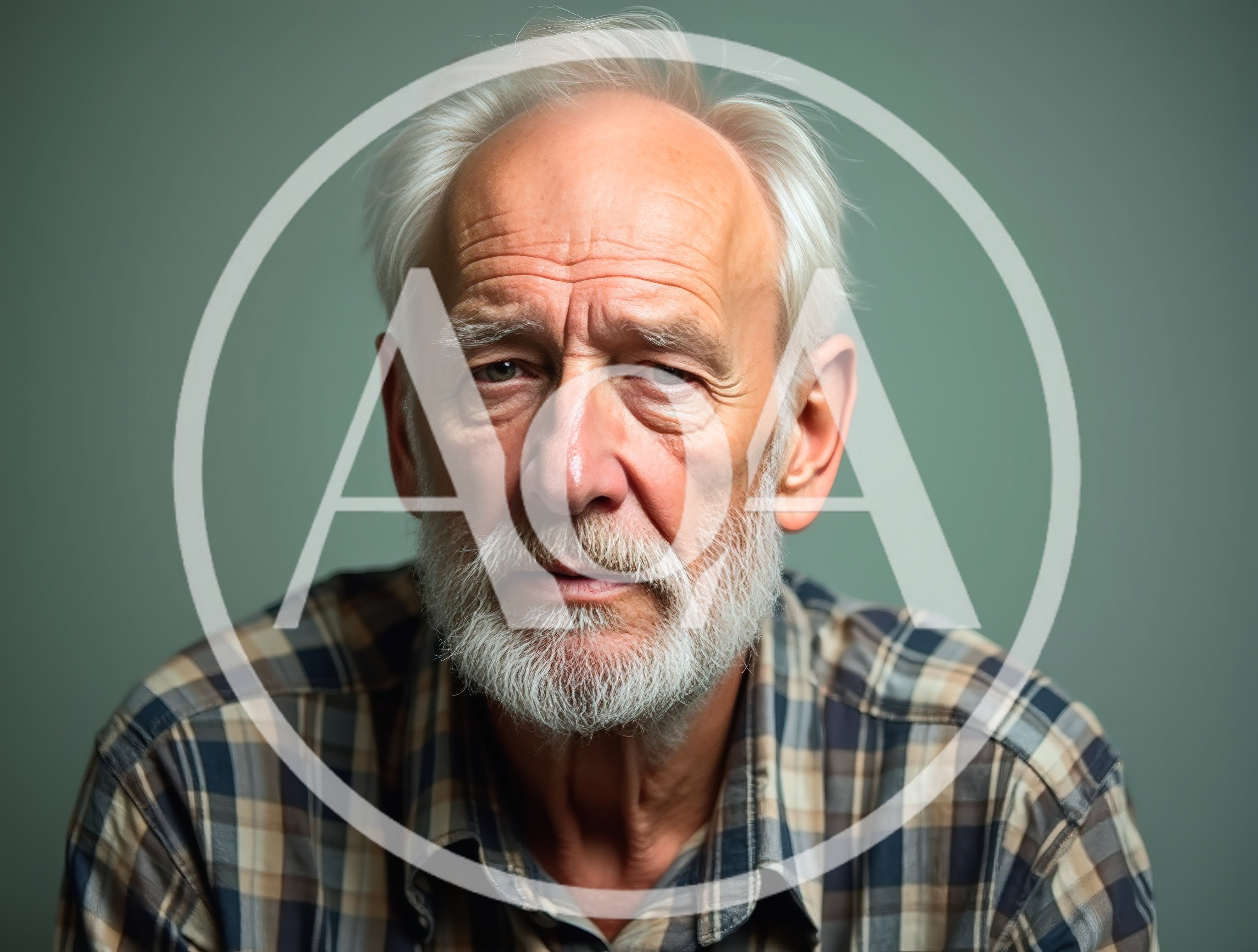 Portrait Of An Elderly Man With A White Beard