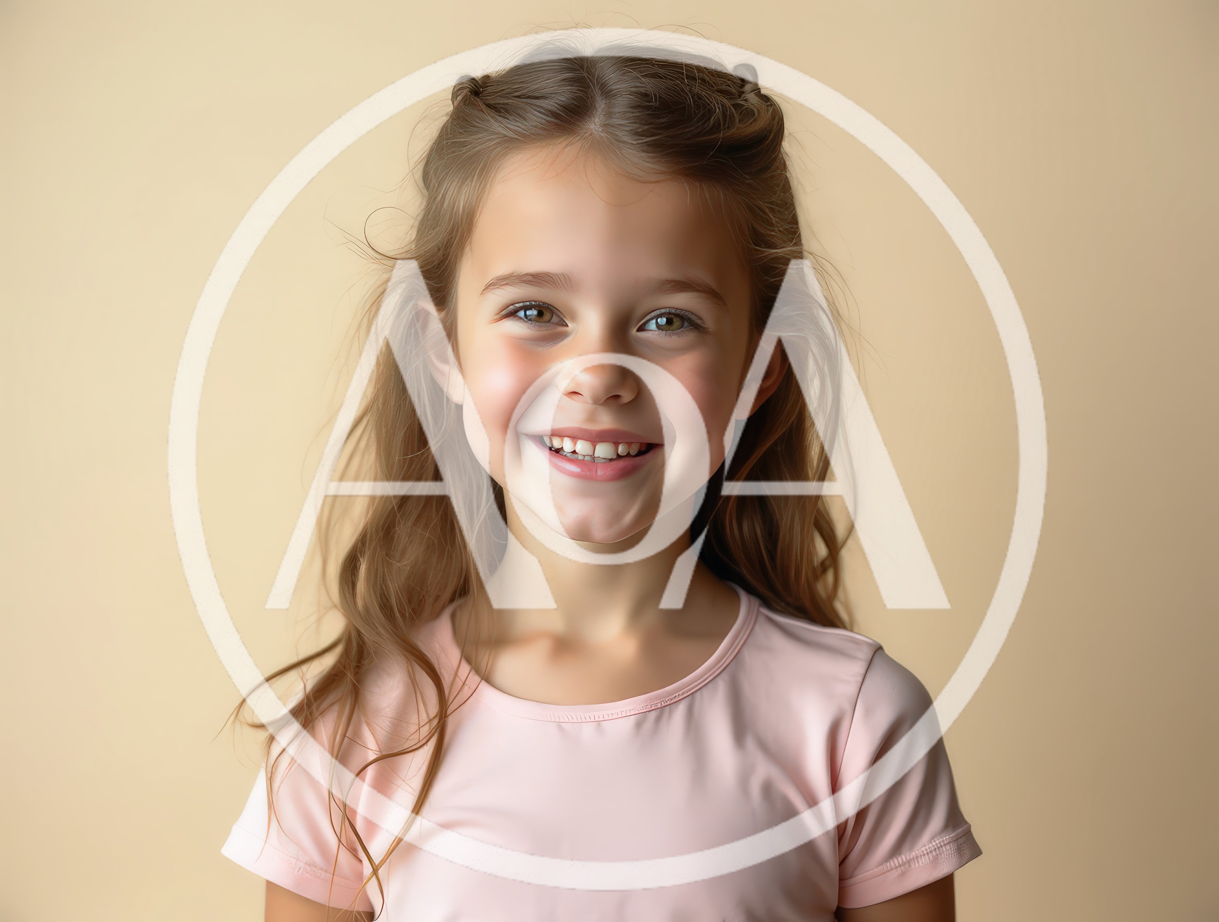 Portrait Of A Smiling Young Girl