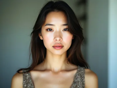Portrait Of A Young Asian Woman