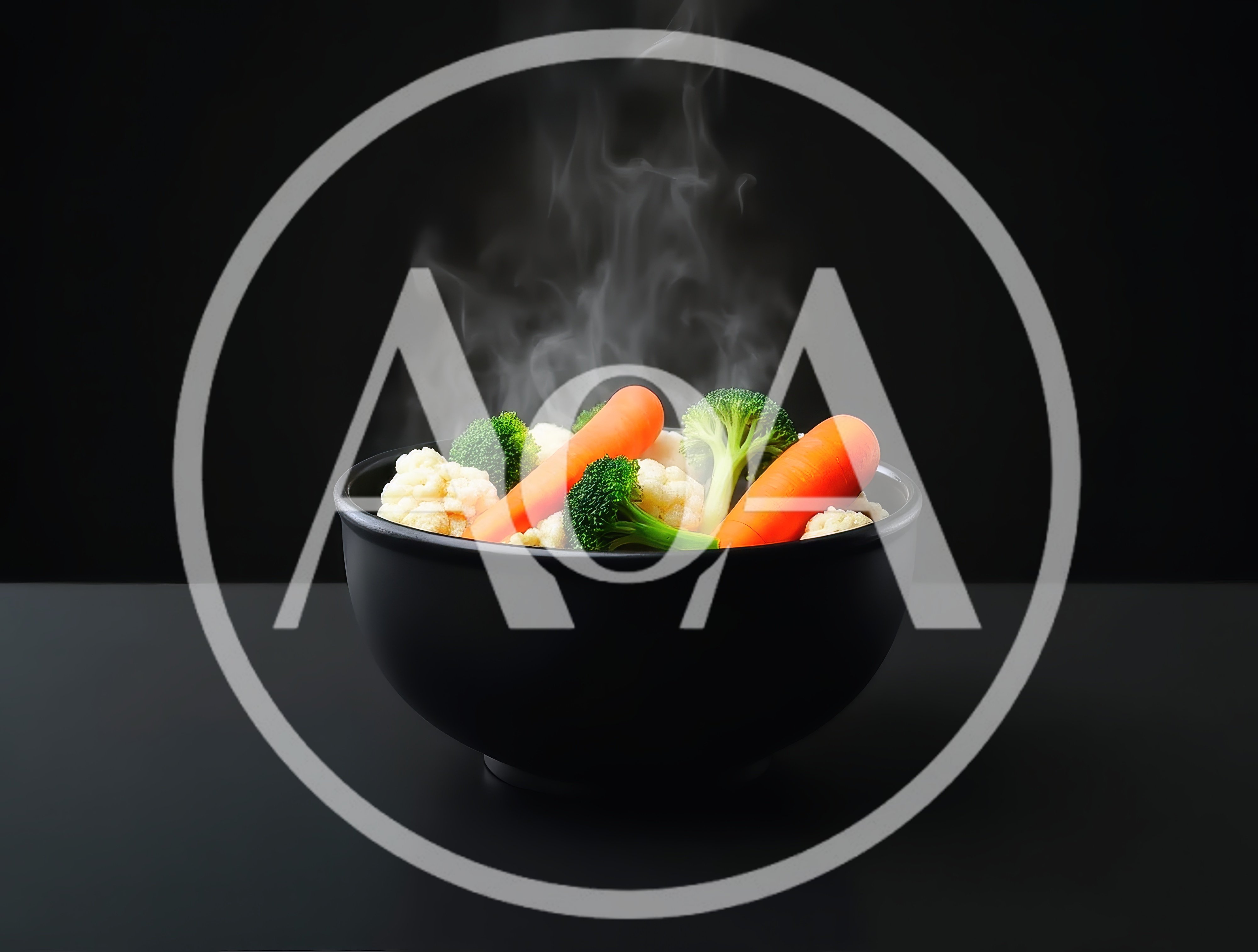 Steaming Bowl Of Fresh Cooked Vegetables