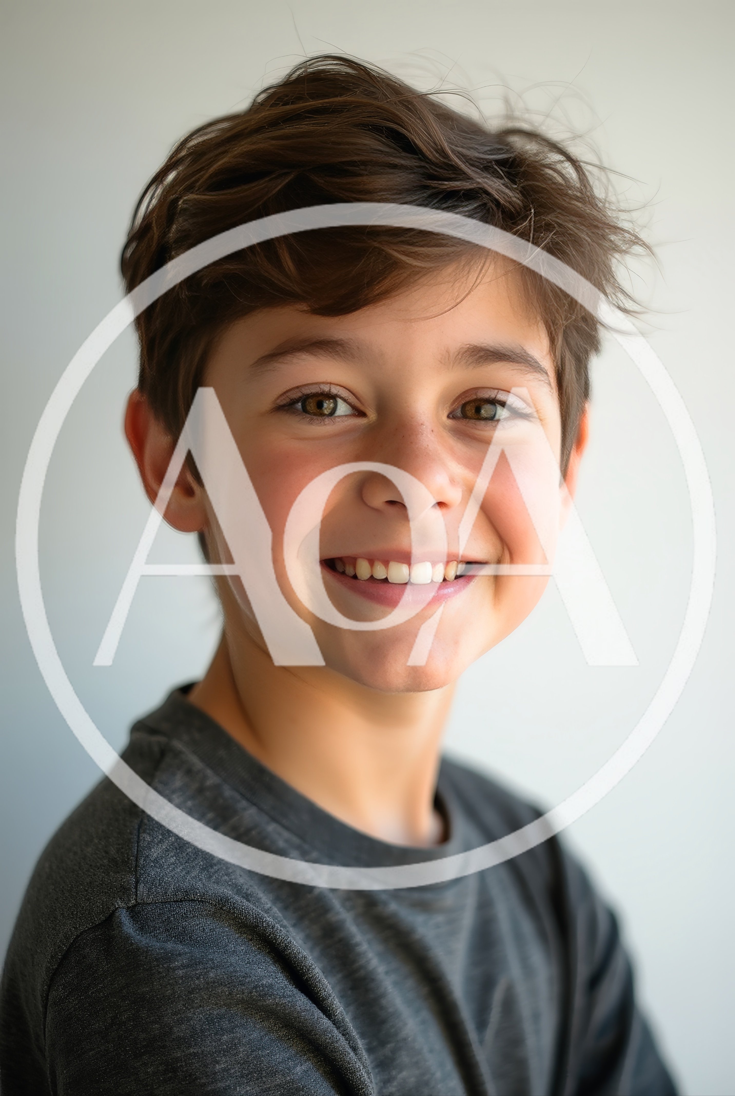 Portrait Of A Smiling Young Boy