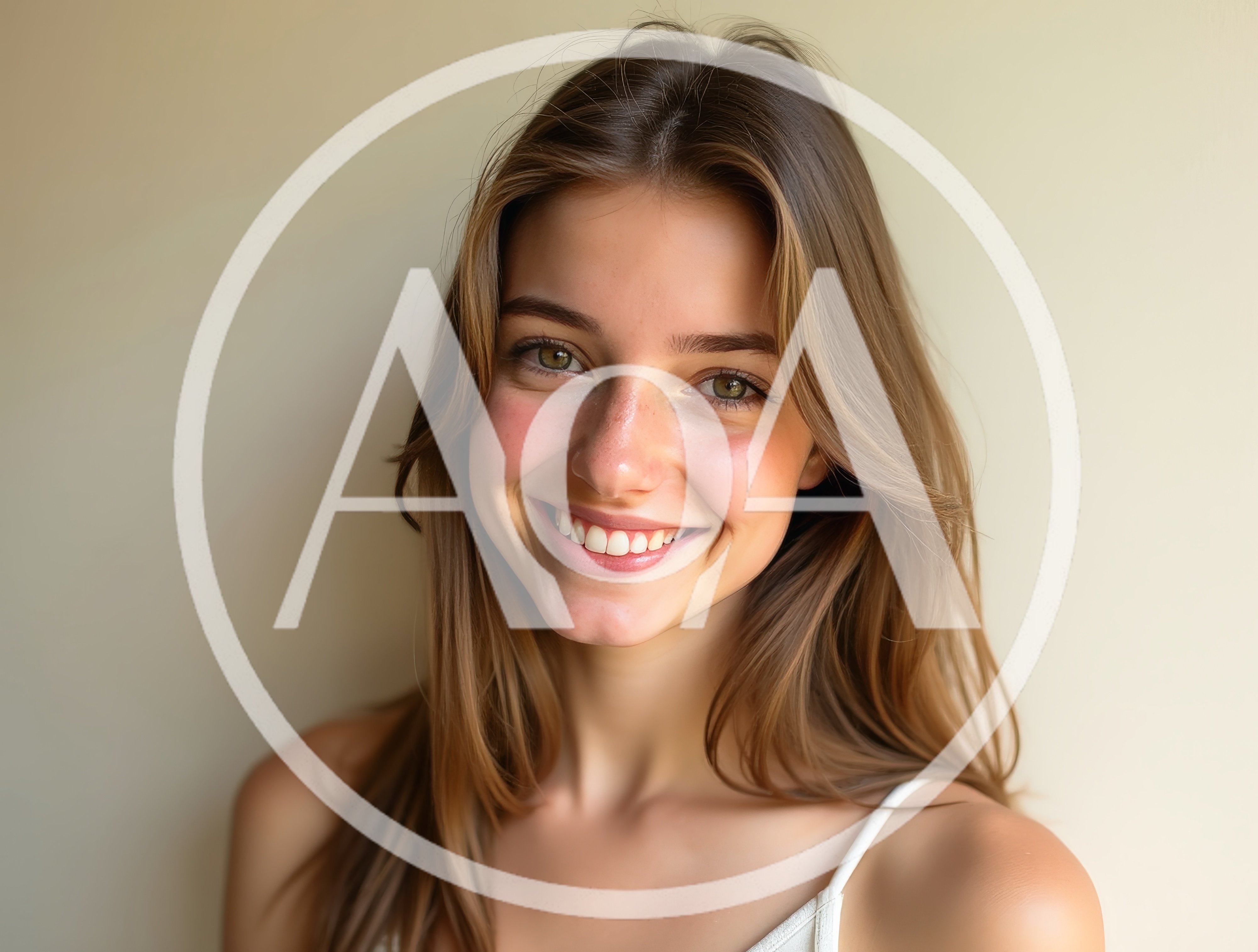Portrait Of A Smiling Young Woman