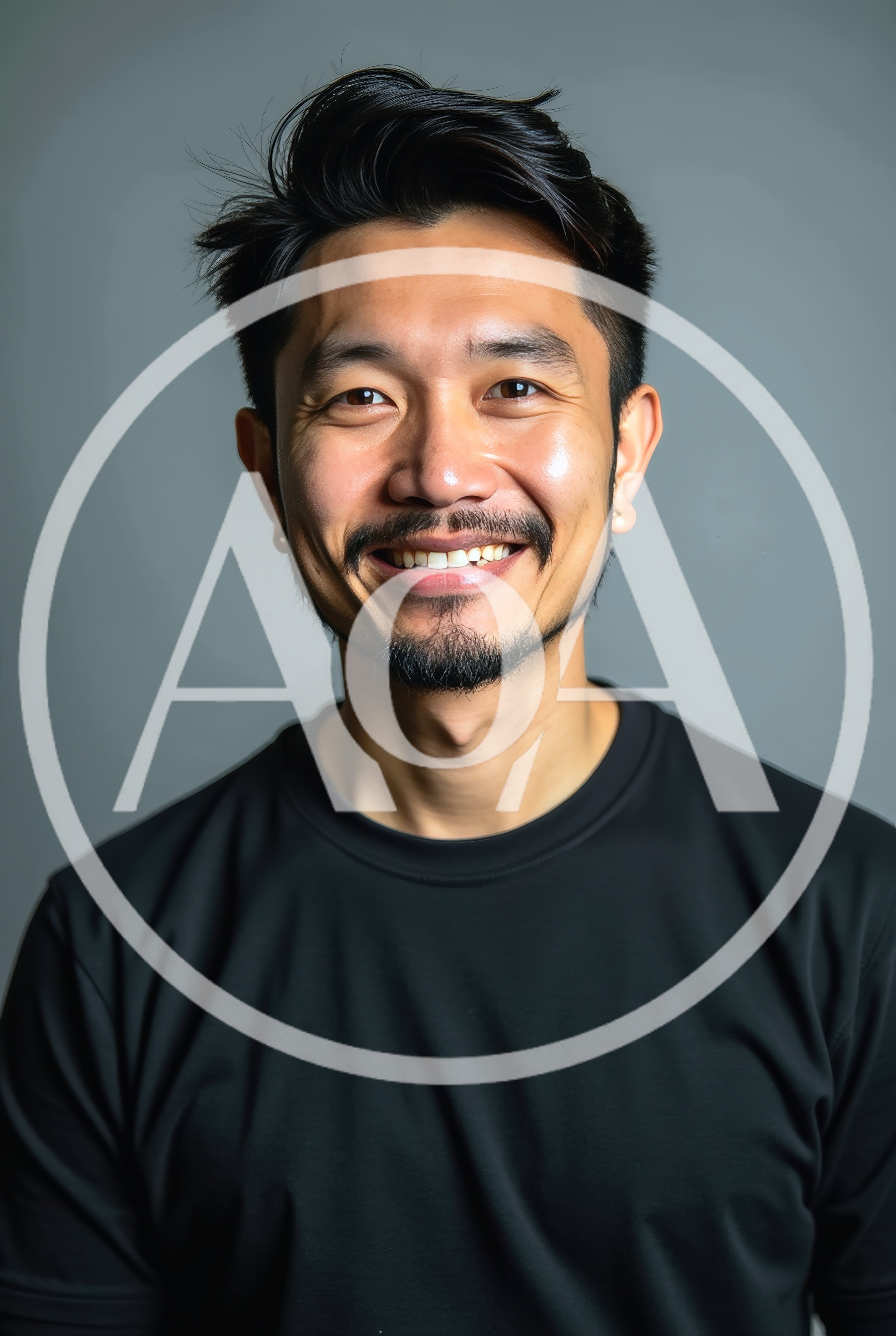 Portrait Of A Smiling Asian Man