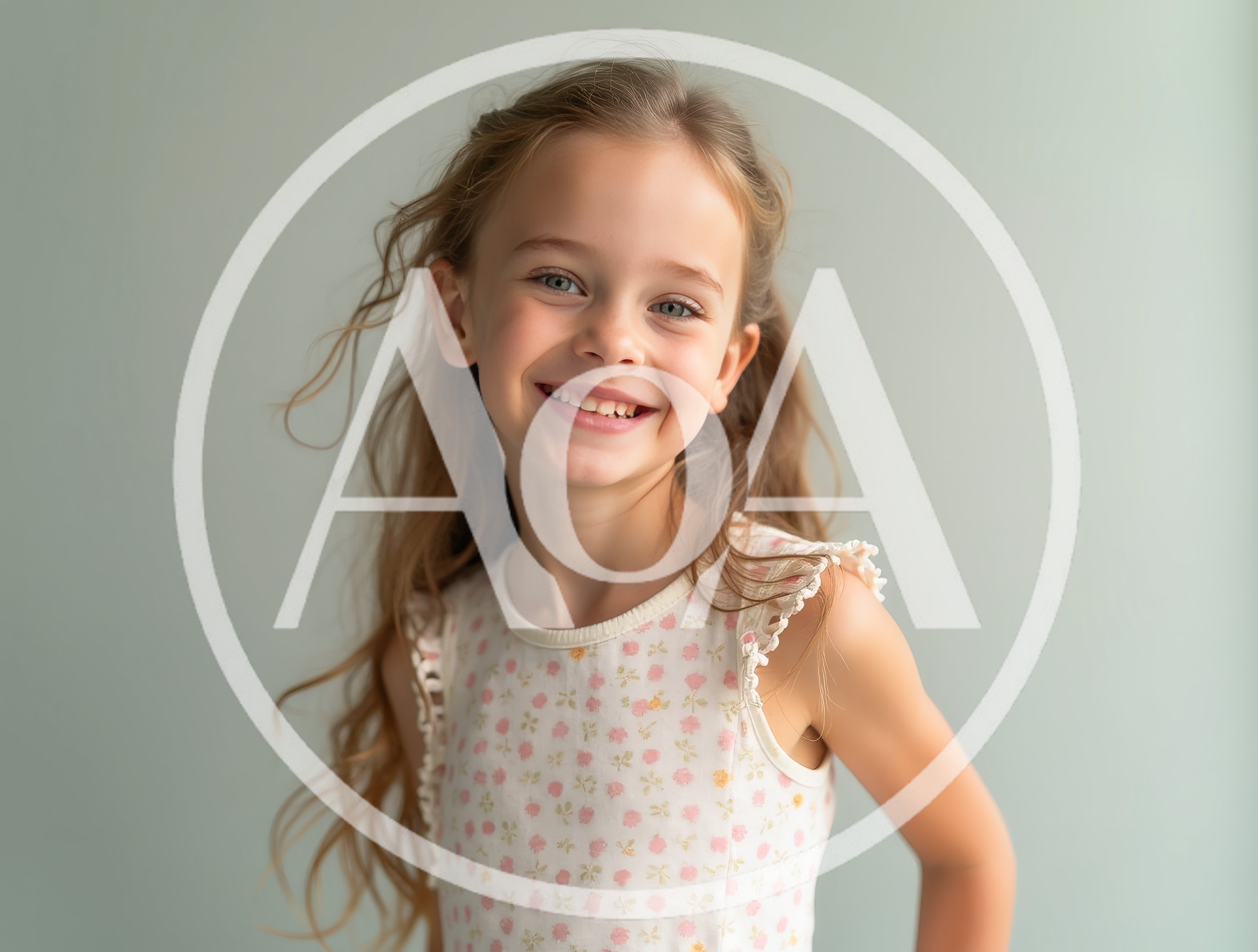 Portrait Of A Smiling Young Girl