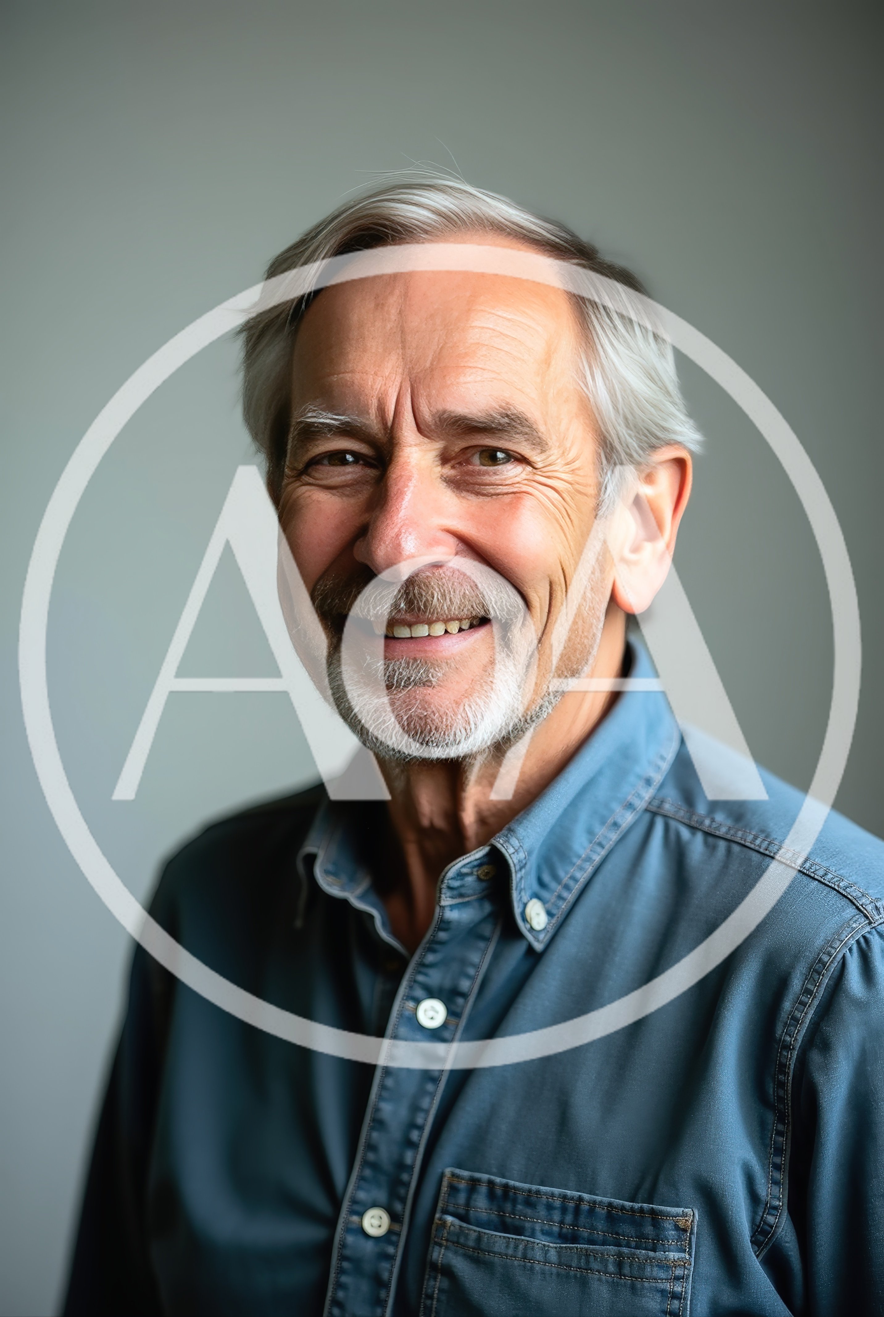 Portrait Of A Smiling Senior Man