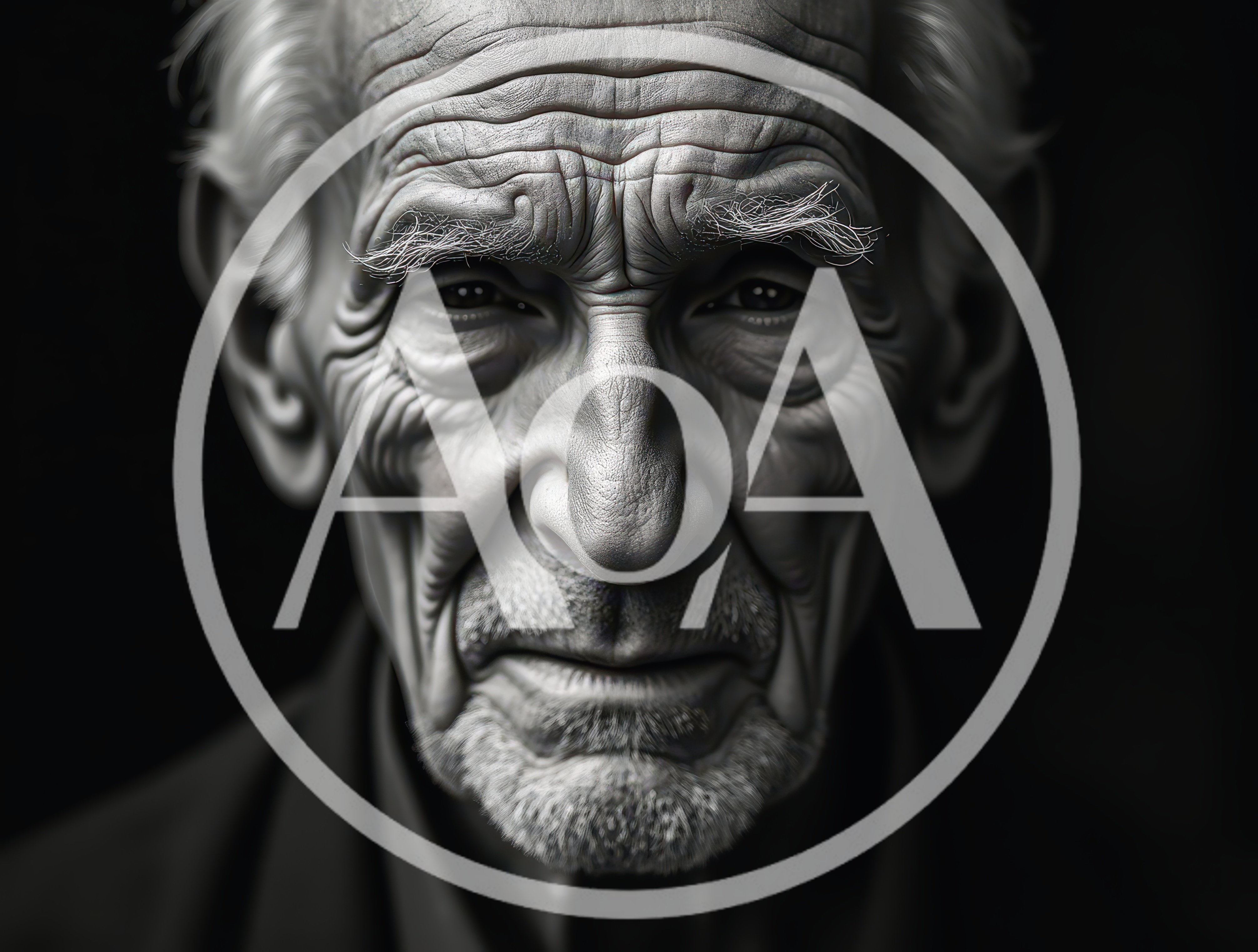 Close Up Portrait Of An Elderly Man