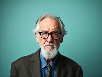 Portrait Of An Elderly Man With A White Beard