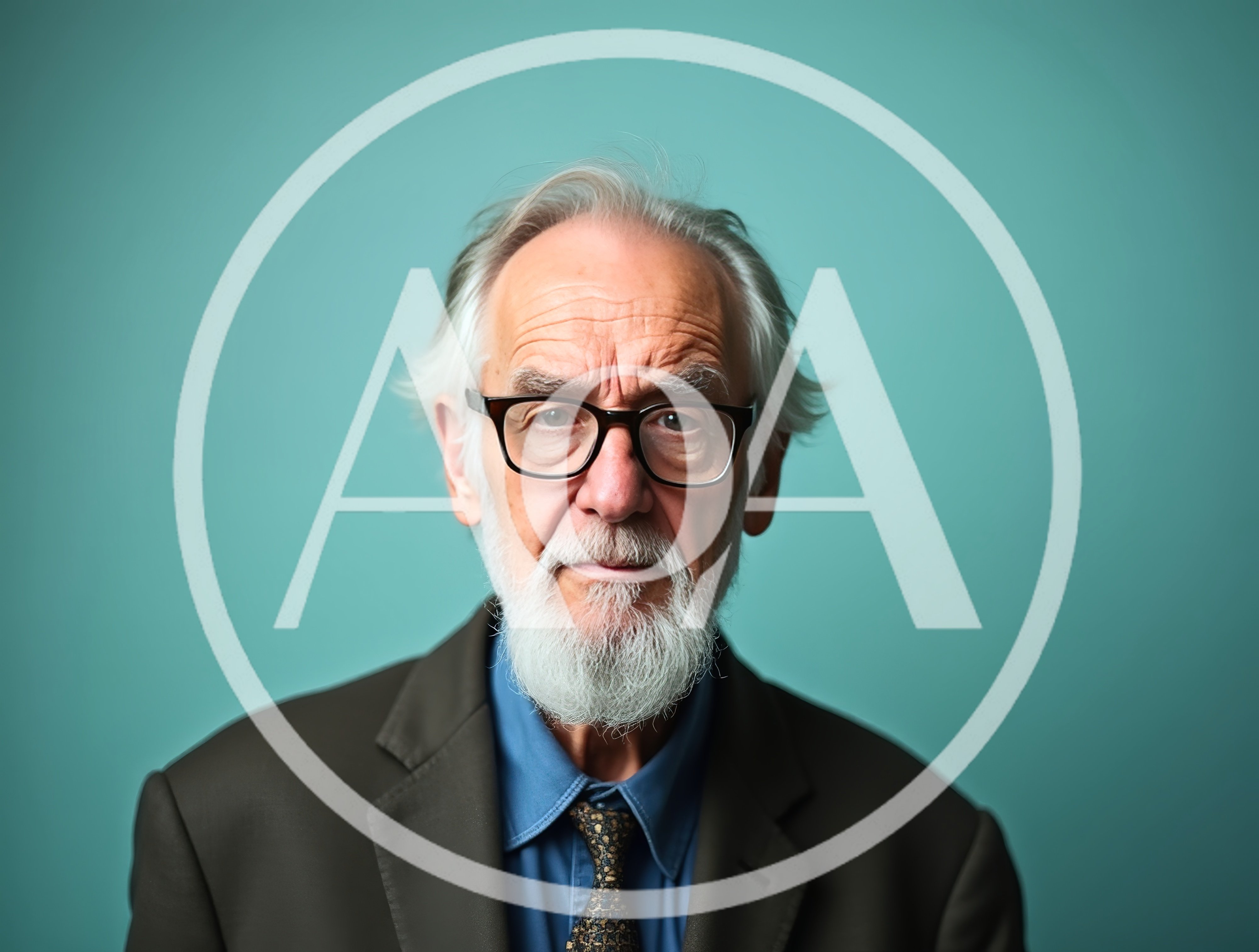 Portrait Of An Elderly Man With A White Beard
