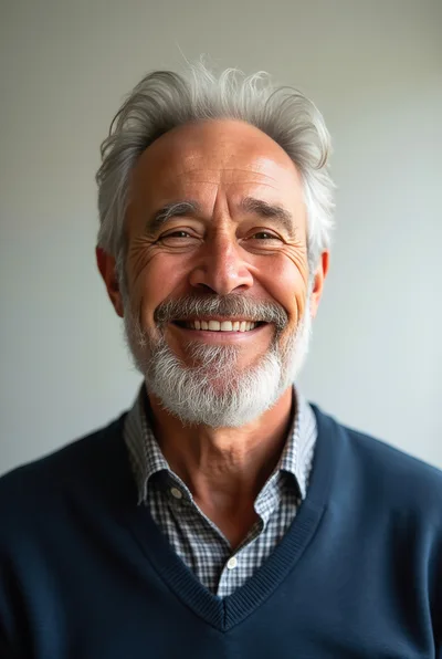 Portrait Of A Smiling Mature Man