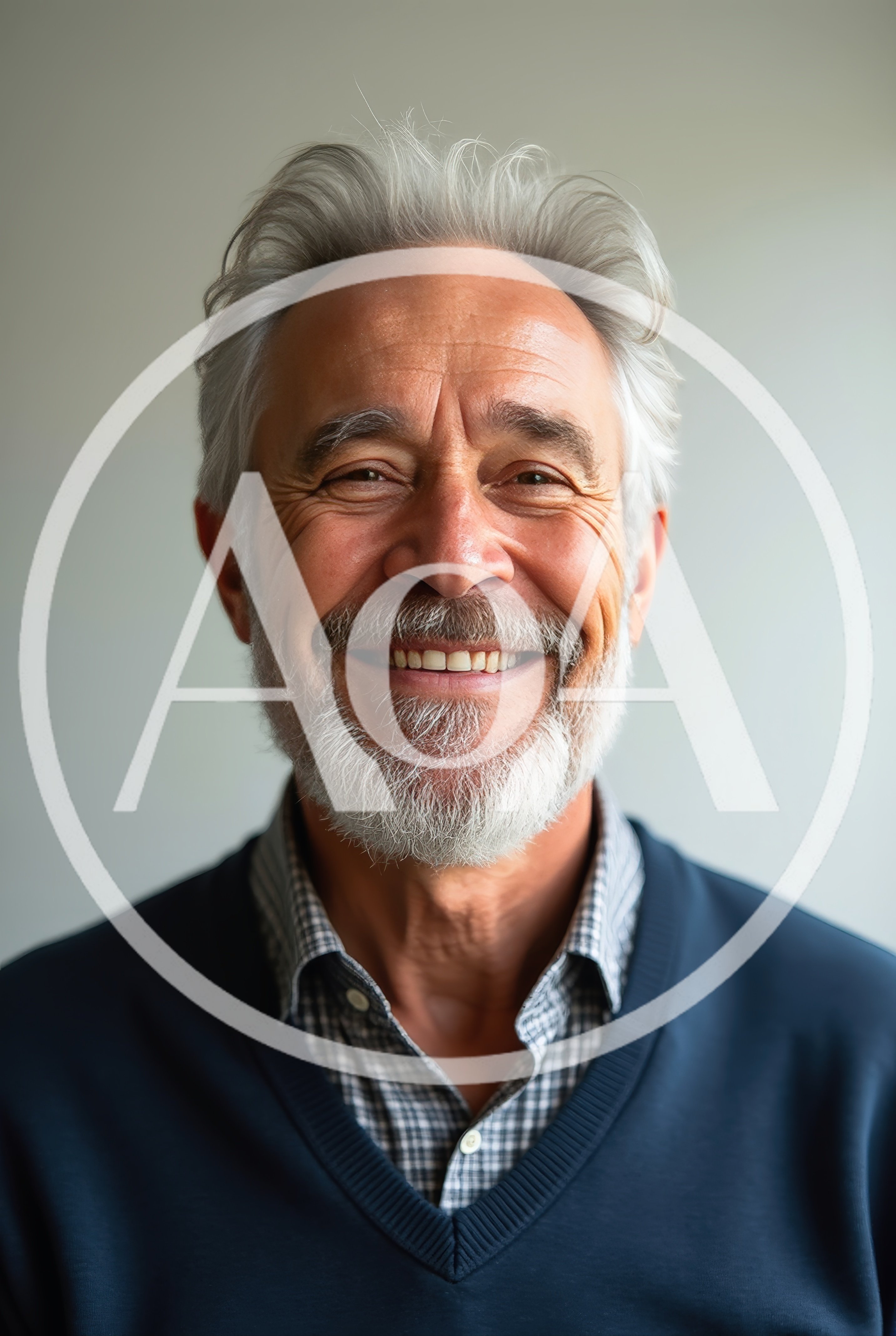 Portrait Of A Smiling Mature Man