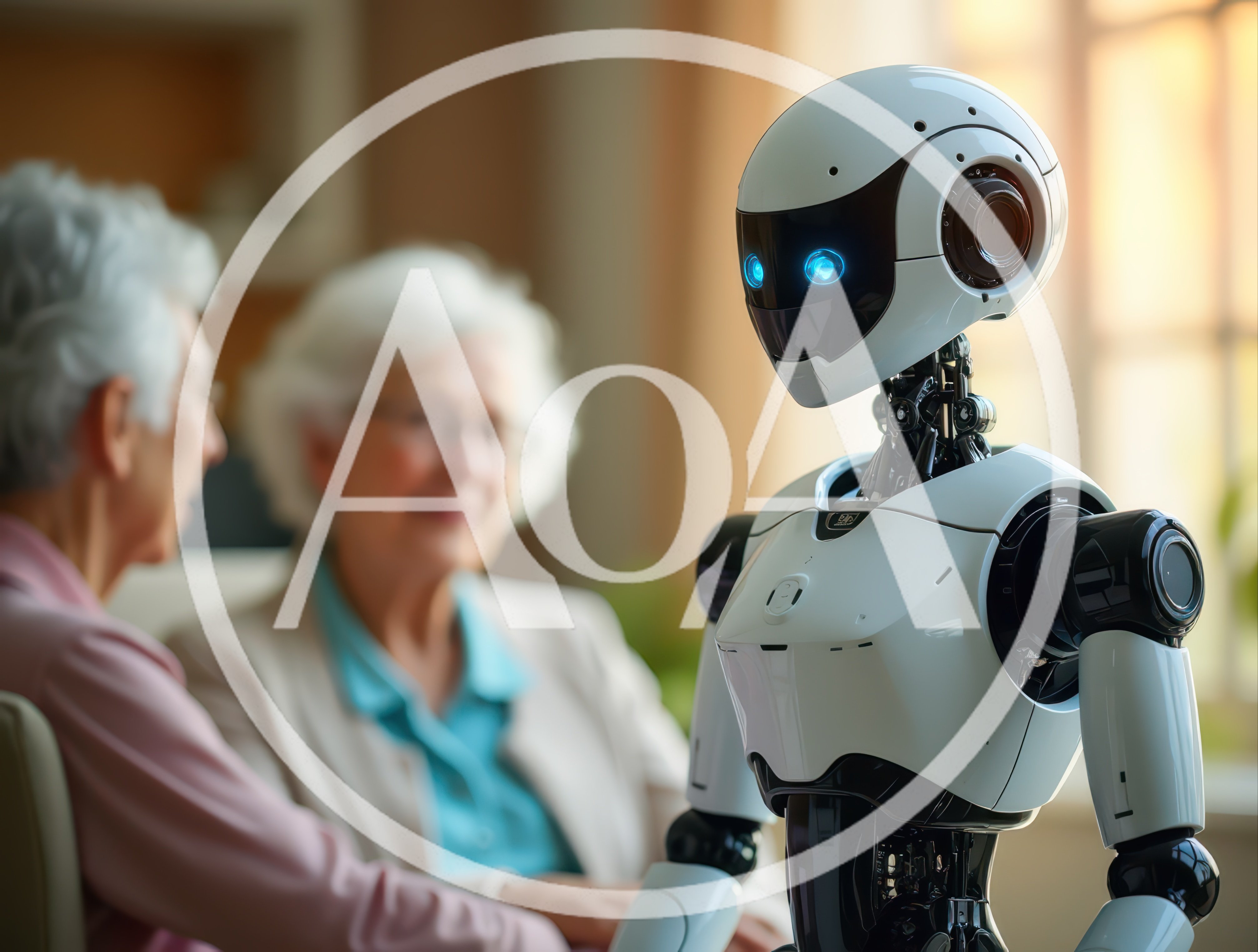 Advanced Humanoid Robot Interacting With Elderly People