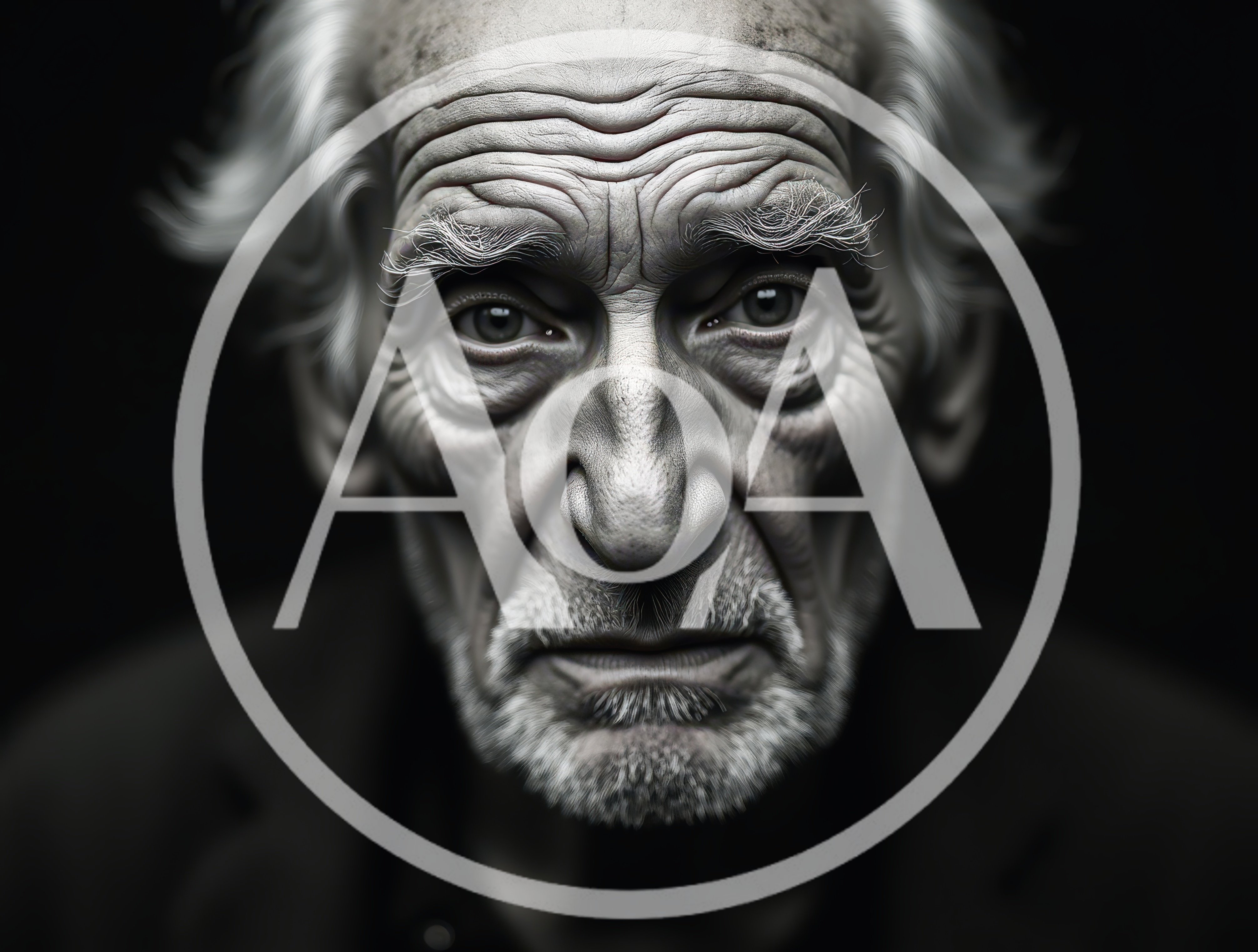 Close Up Portrait Of An Elderly Man
