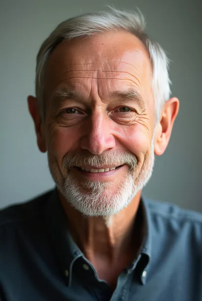 Portrait Of A Smiling Senior Man