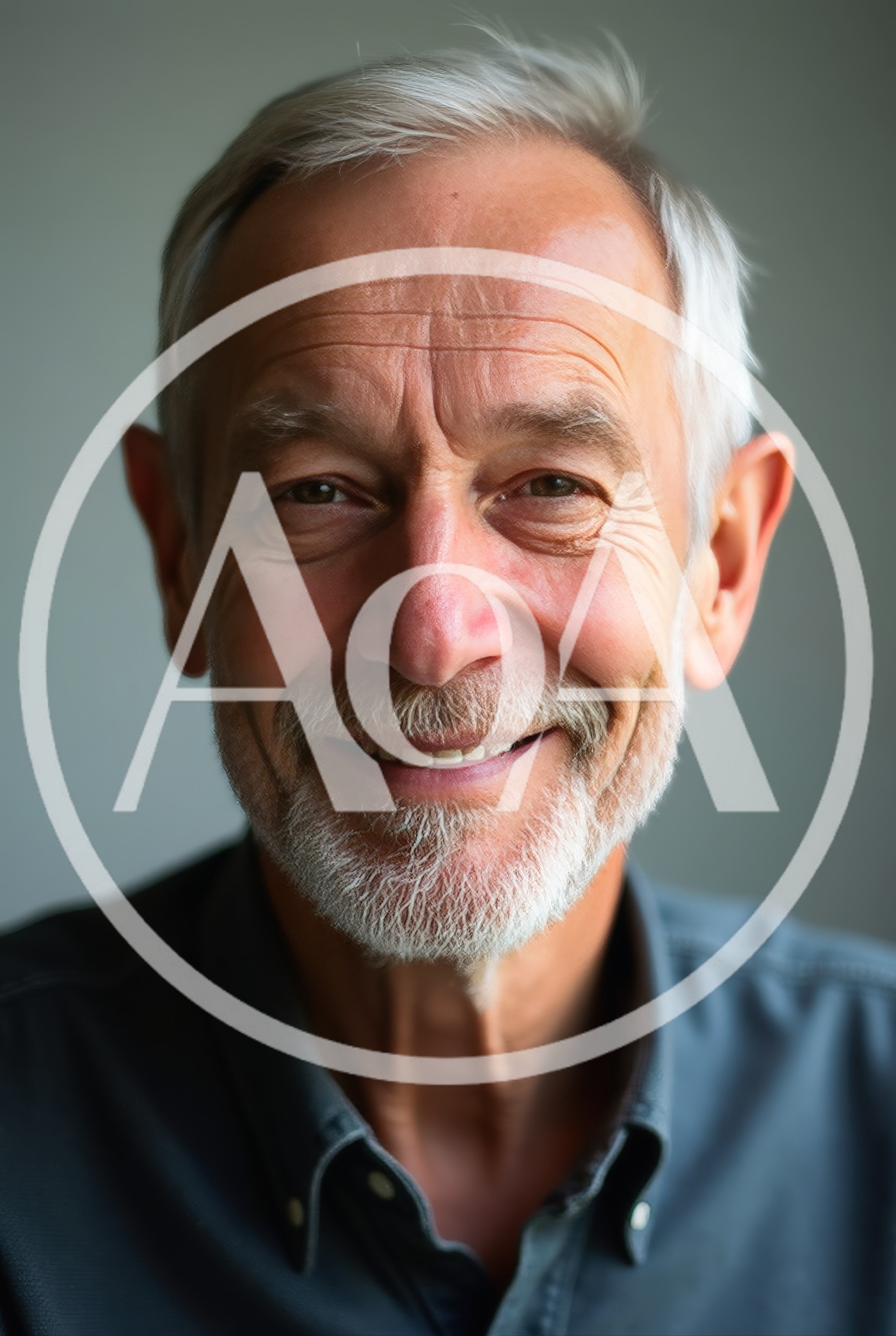 Portrait Of A Smiling Senior Man