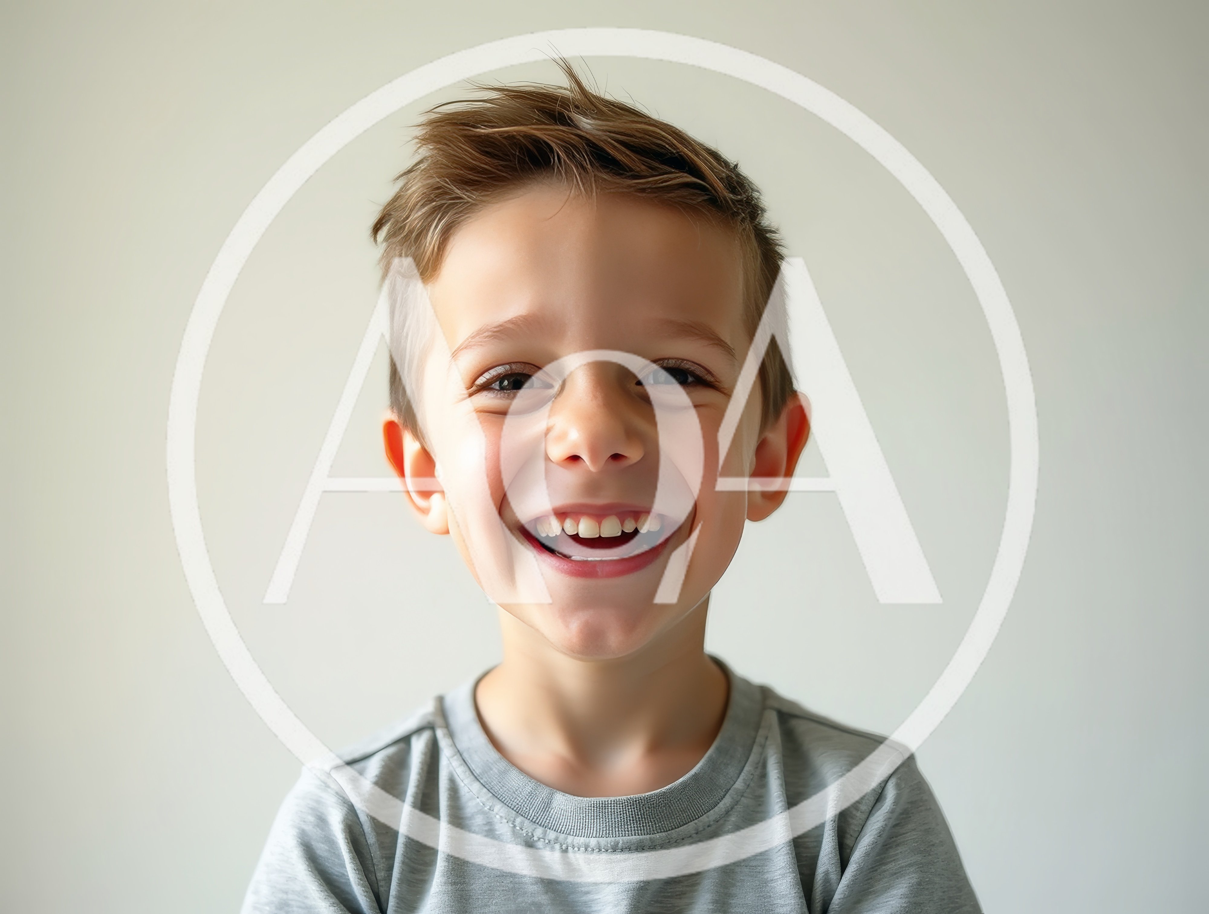 Portrait Of A Happy Young Boy Smiling