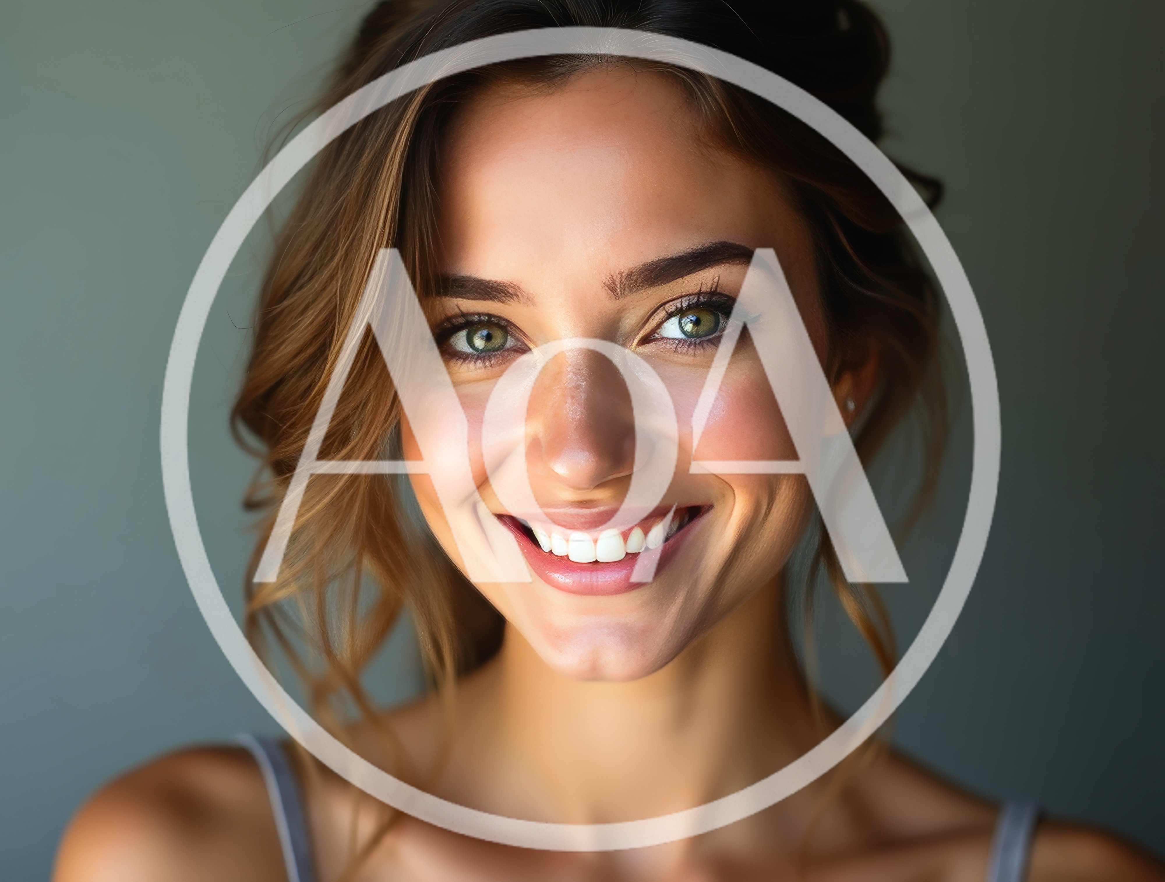 Portrait Of A Smiling Young Woman