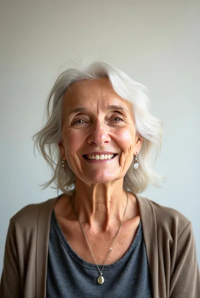 Portrait Of A Smiling Senior Woman