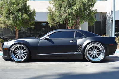 Matte Black Custom Chevrolet Camaro Coupe