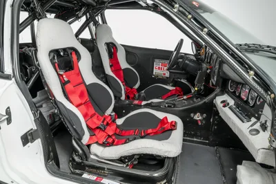 Interior View Of A Custom Racing Car Cockpit