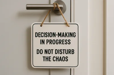 Do Not Disturb Sign Hanging On A Door Handle