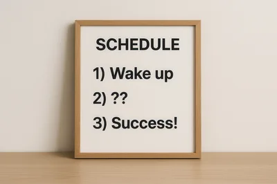 Framed Sign With Funny Underpants Gnomes Business Plan