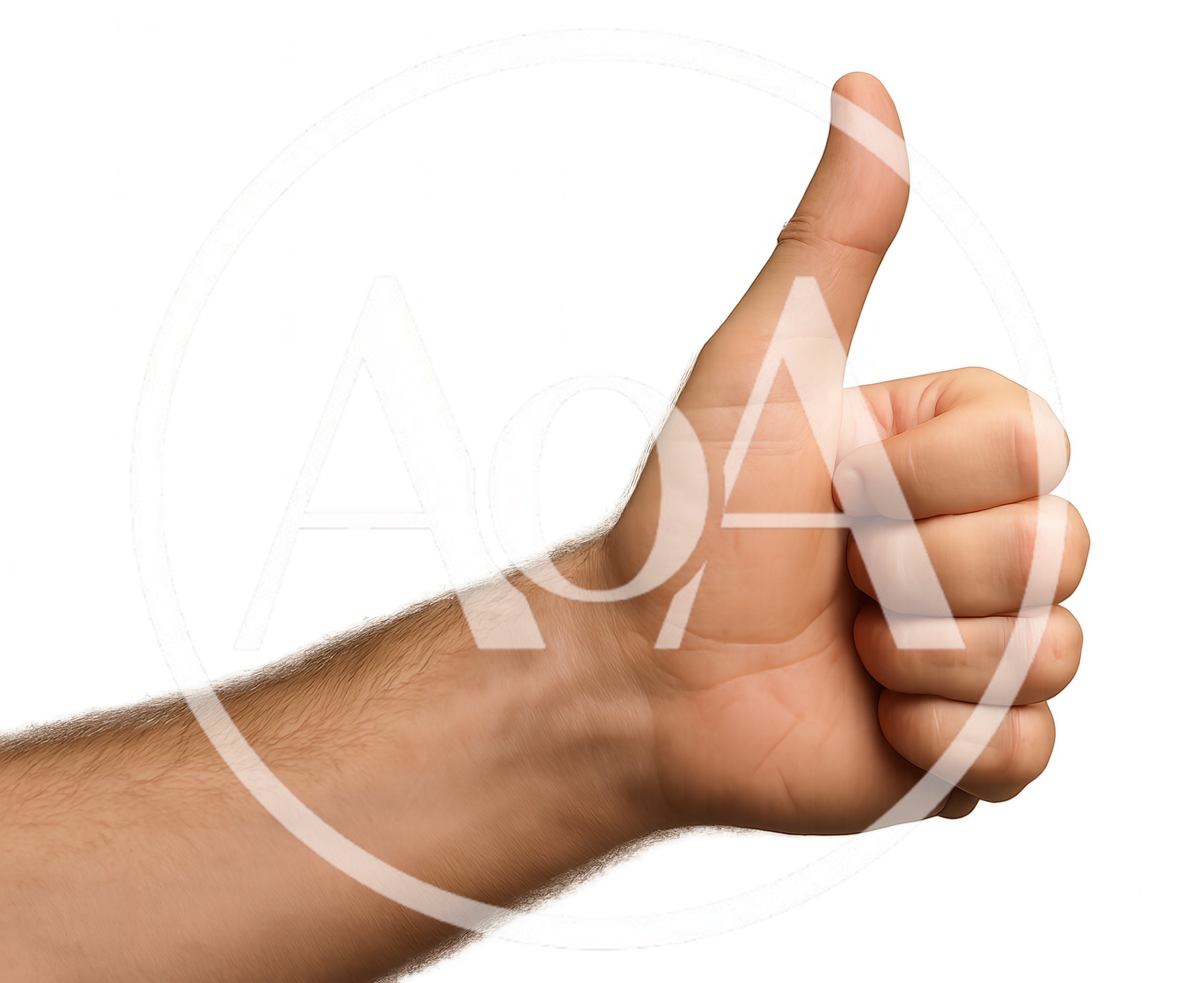 Human Hand Showing Thumbs Up Gesture
