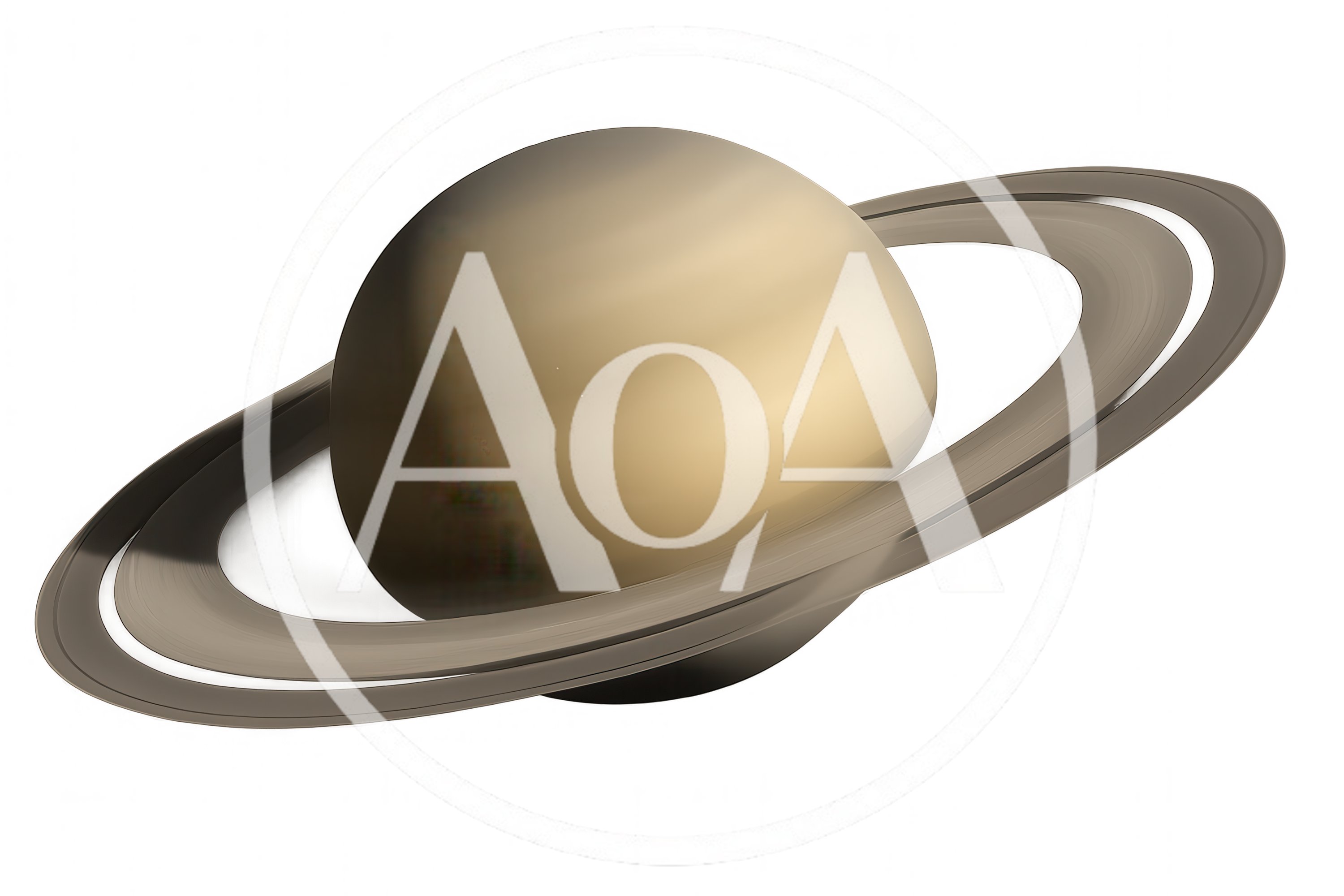 3D Render Of The Planet Saturn With Rings