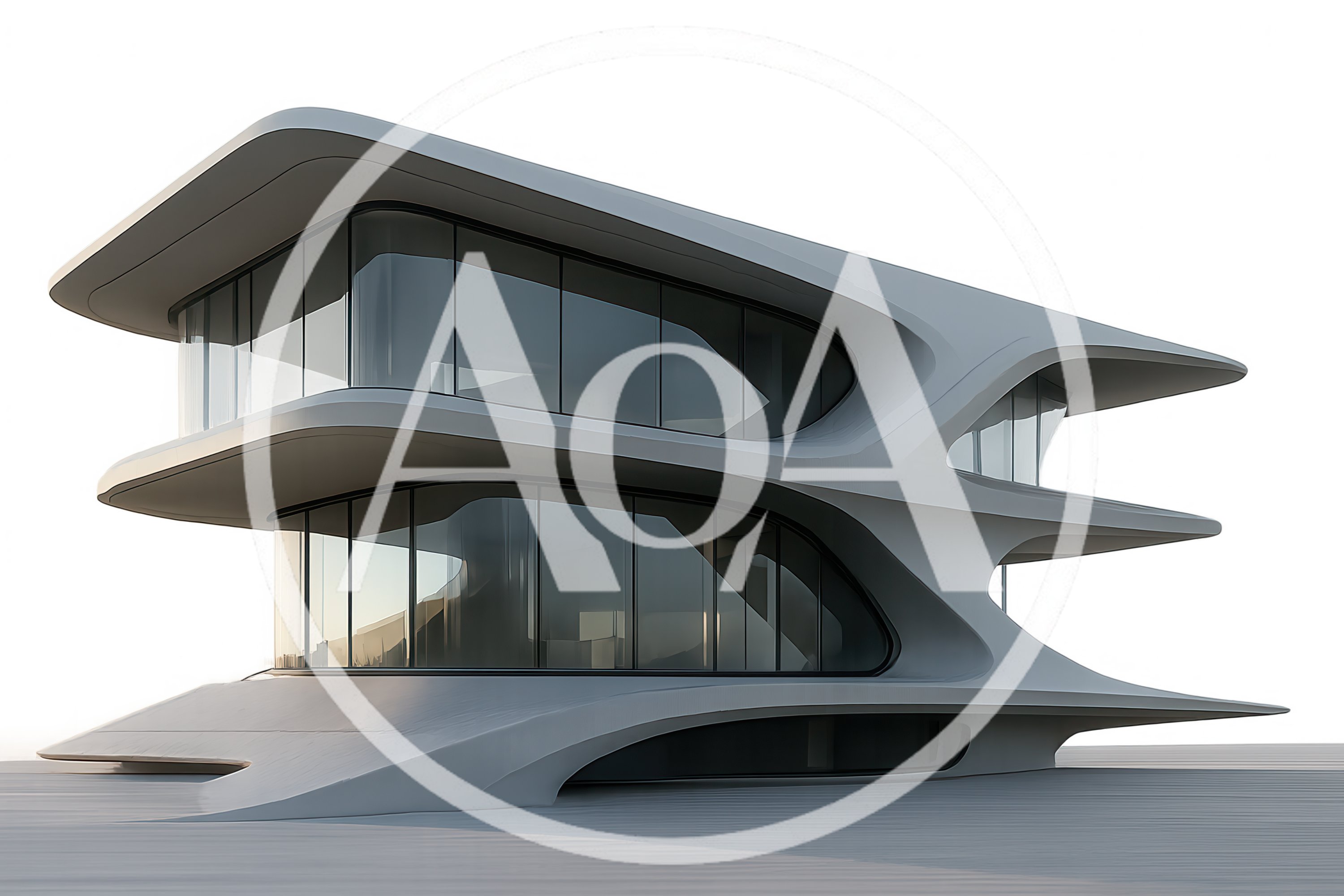 Futuristic Modern Architectural Building Design