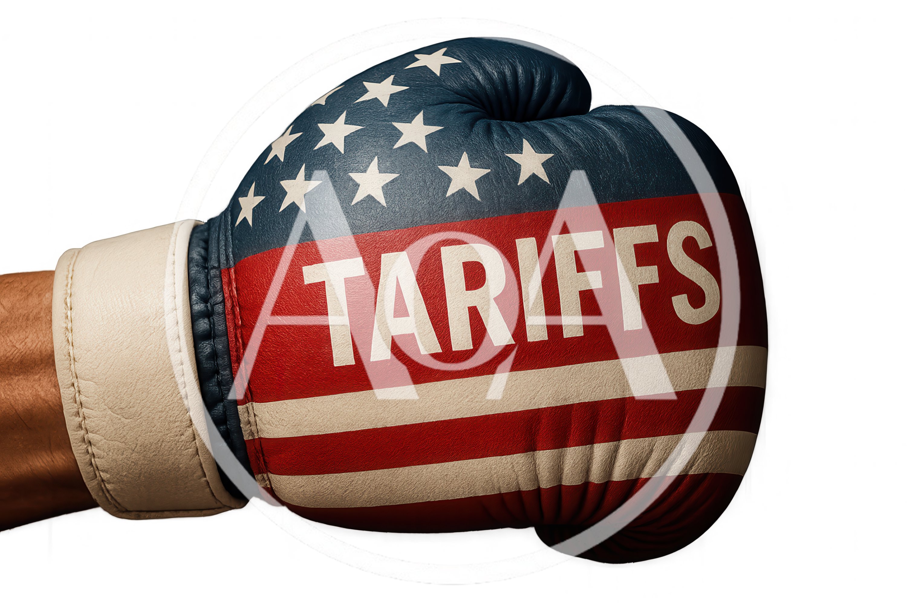 Boxing Glove With United States Flag Pattern