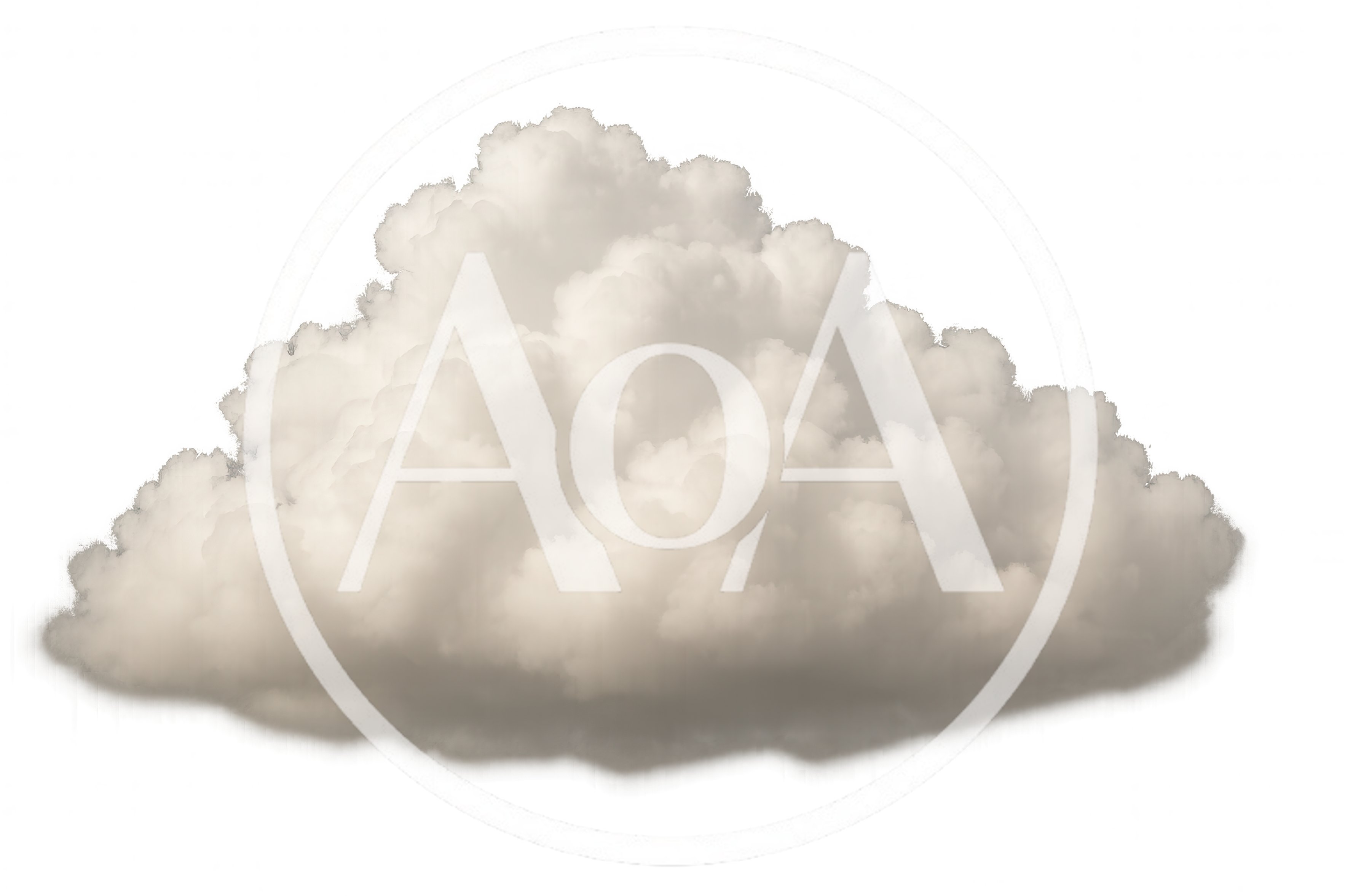Single Fluffy White Cumulus Cloud Isolated On White Background
