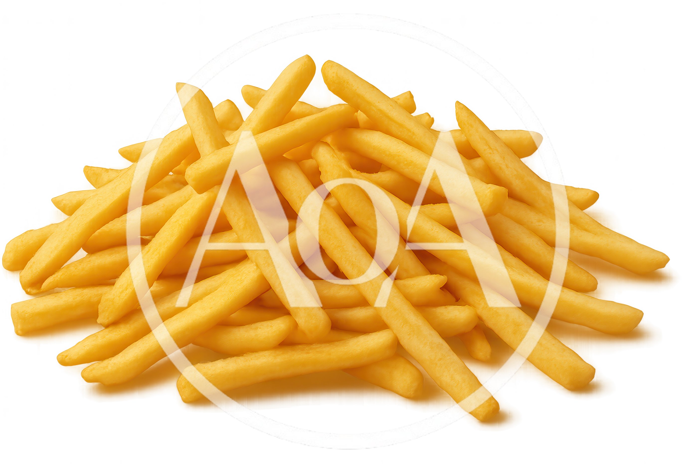 Pile Of Crispy Golden French Fries