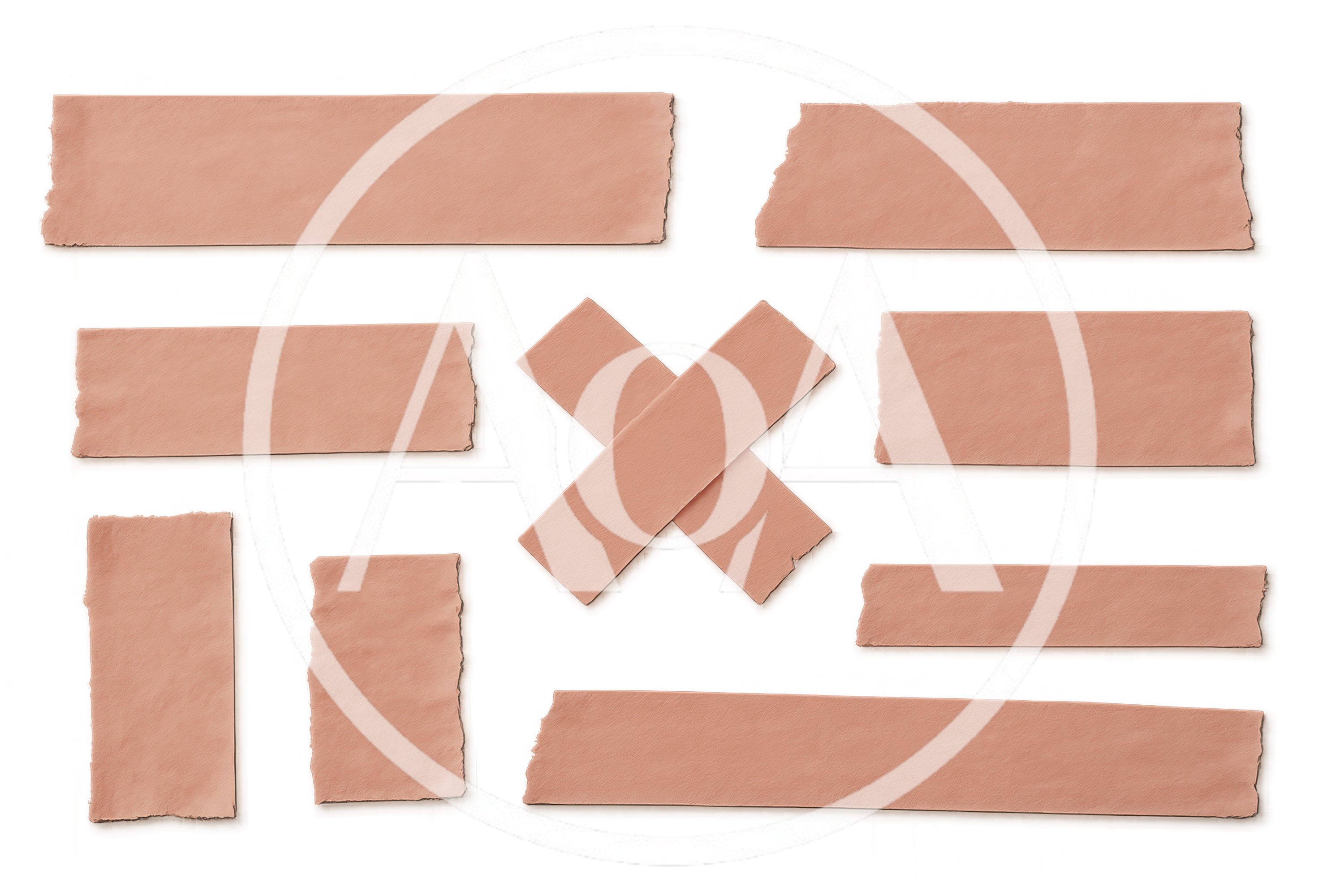 Set Of Various Adhesive Tape Strips