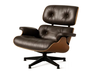 Mid Century Modern Eames Style Lounge Chair