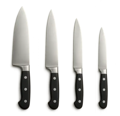 Set Of Four Professional Kitchen Knives