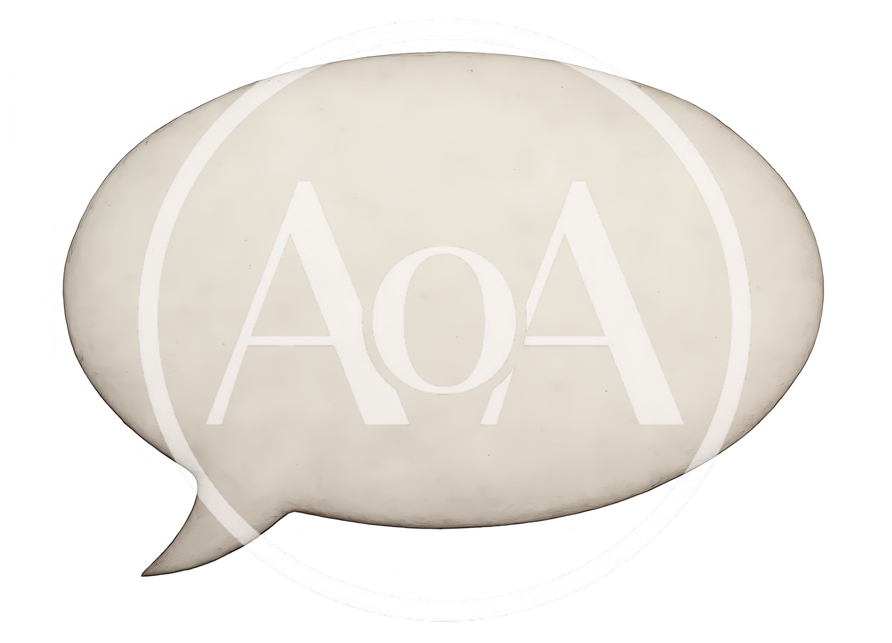 Clay Style Speech Bubble Isolated On White Background