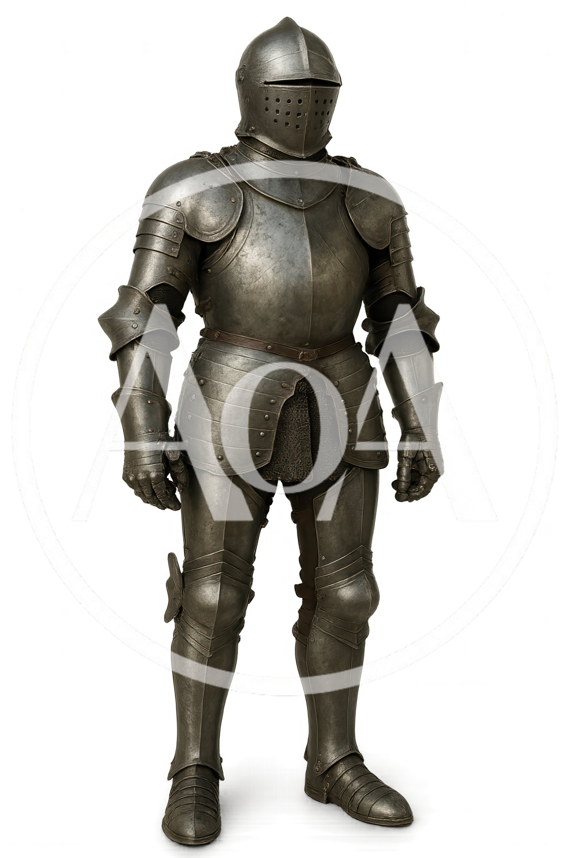 Full Suit Of Medieval Steel Plate Armor