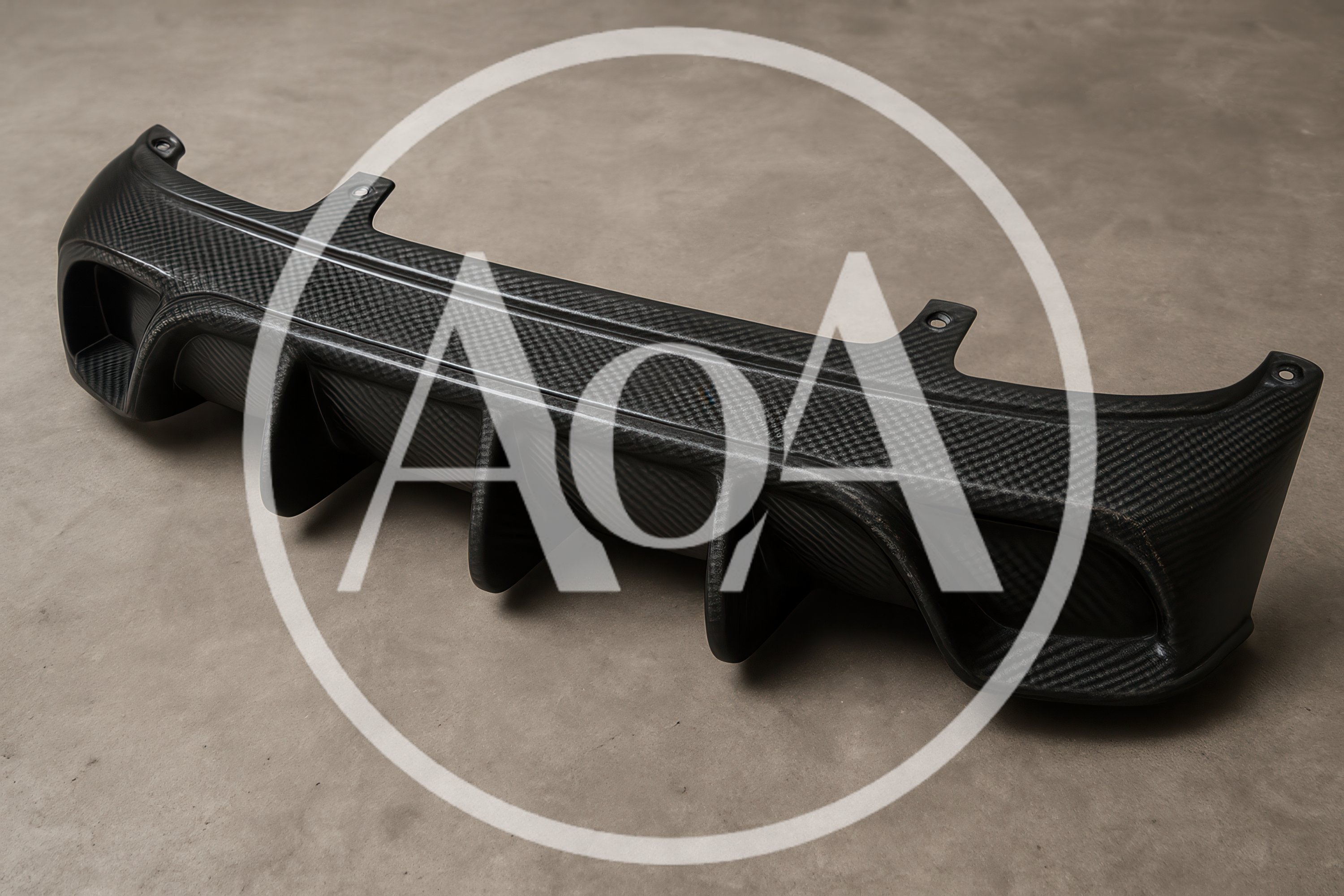 Carbon Fiber Rear Diffuser For Automotive Performance Upgrade