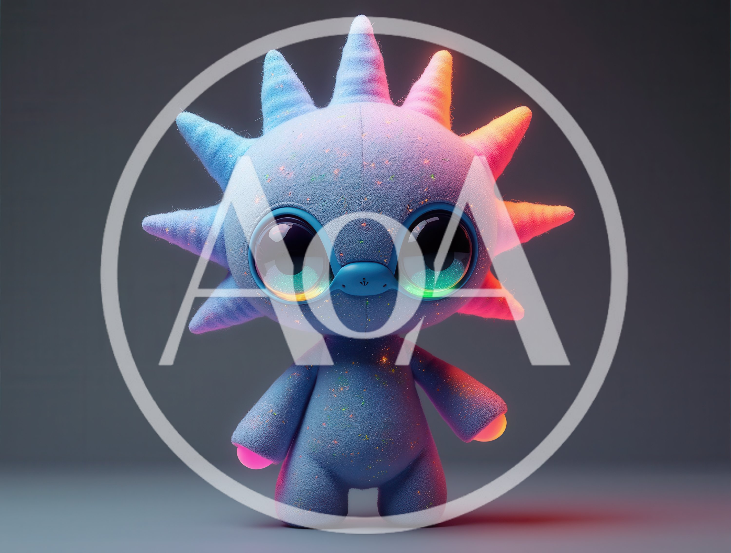 Cute Cosmic Alien Plush Toy Character